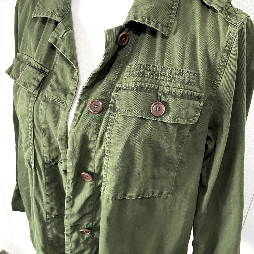 J.Crew Garment Dyed Safari Utility Shirt Jacket (Shacket) - Picture 7 of 13